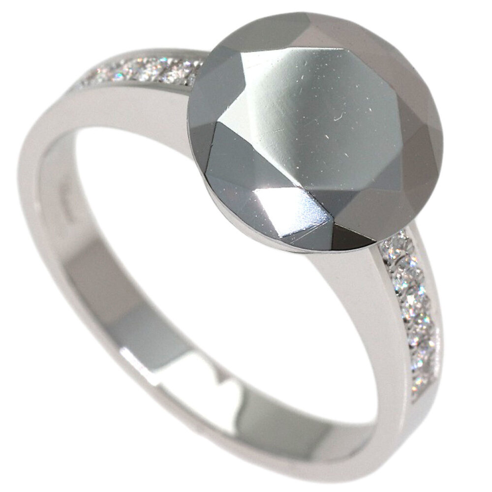 CHOPARD 18k Silver Diamond Ring